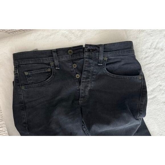 Rag & Bone Fit 2 Slim Jeans Men’s 28 Charcoal Gray Stretch Denim - Picture 16 of 16